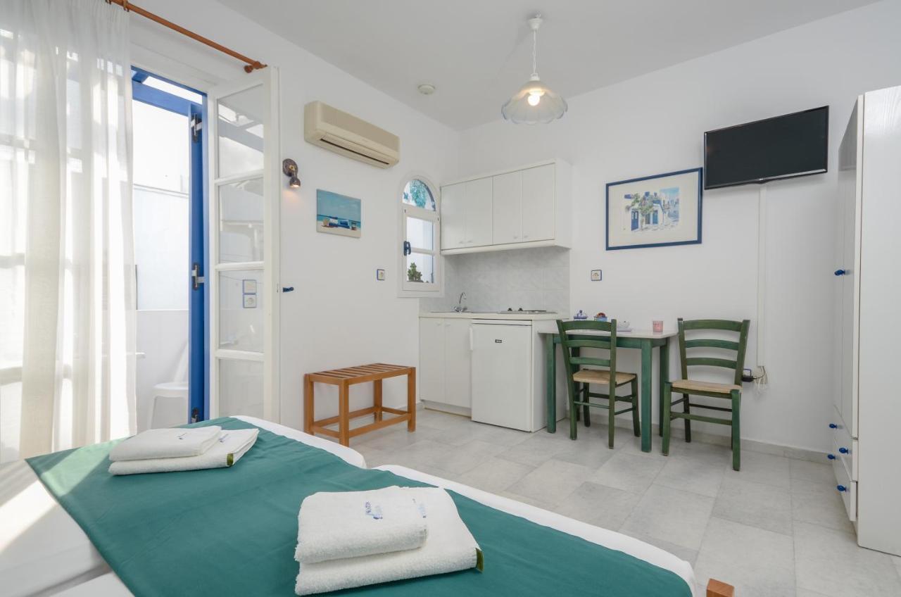 Nostos Studios At Saint George Beach Agios Georgios Chora Naxos Town Naxos City Luaran gambar